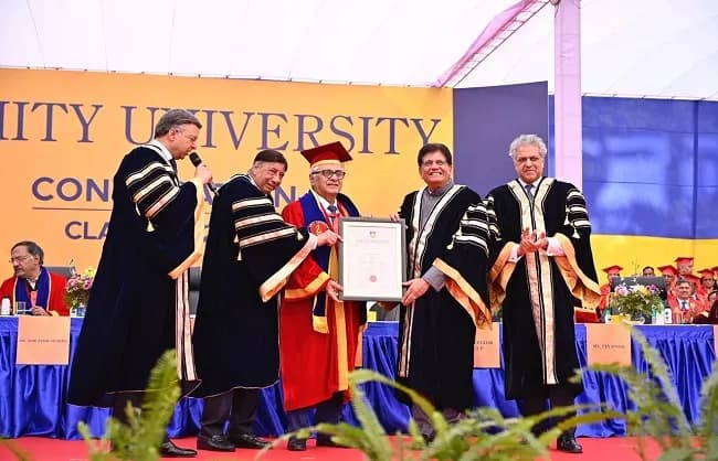 विश्वविद्यालयों में भारत के भविष्य के लिए प्रतिभा को बढ़ावा देना चाहिए : गोयल