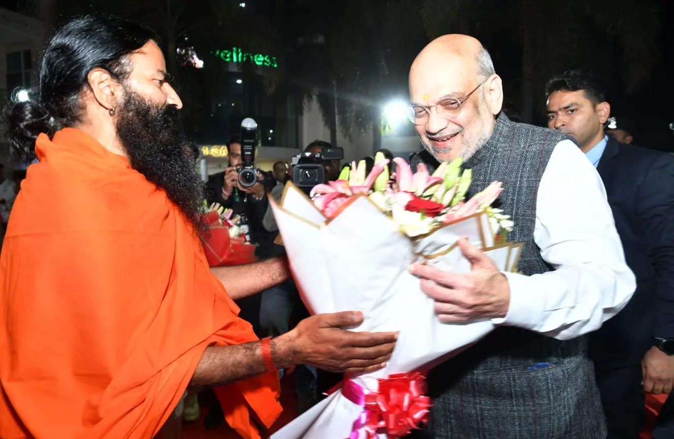 केंद्रीय गृहमंत्री अमित शाह पहुंचे हरिद्वार, पतंजलि और शांतिकुंज के कार्यक्रमों में लेंगे भाग