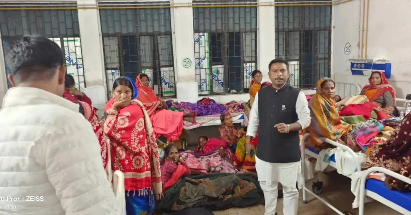 विधायक ने रात्रि में अनुमंडलीय अस्पताल का किया निरीक्षण, खामियां पर बिफरे, दिए कई निर्देश