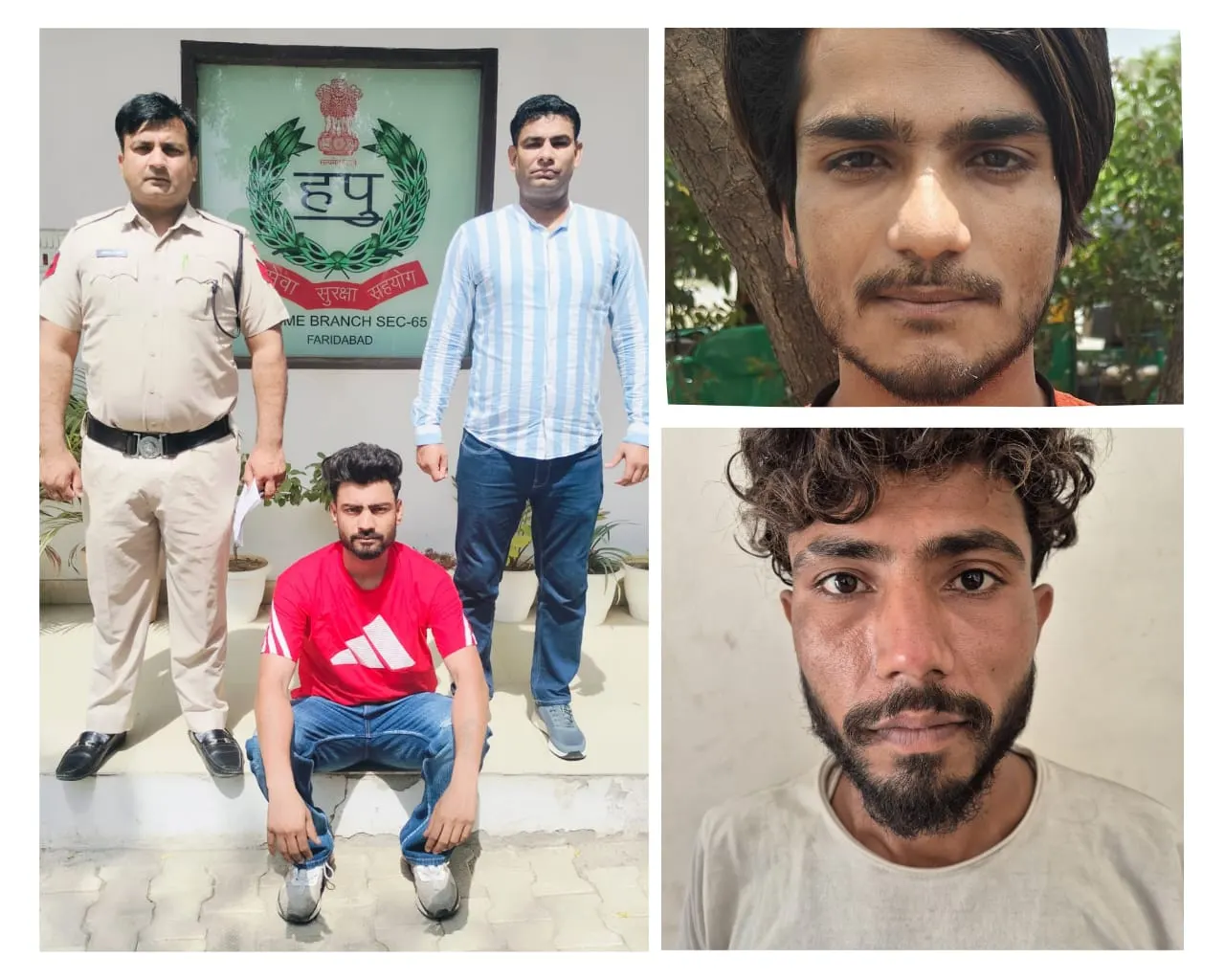 अवैध हथियार सहित तीन युवक काबू, तीन देसी कट्टे बरामद