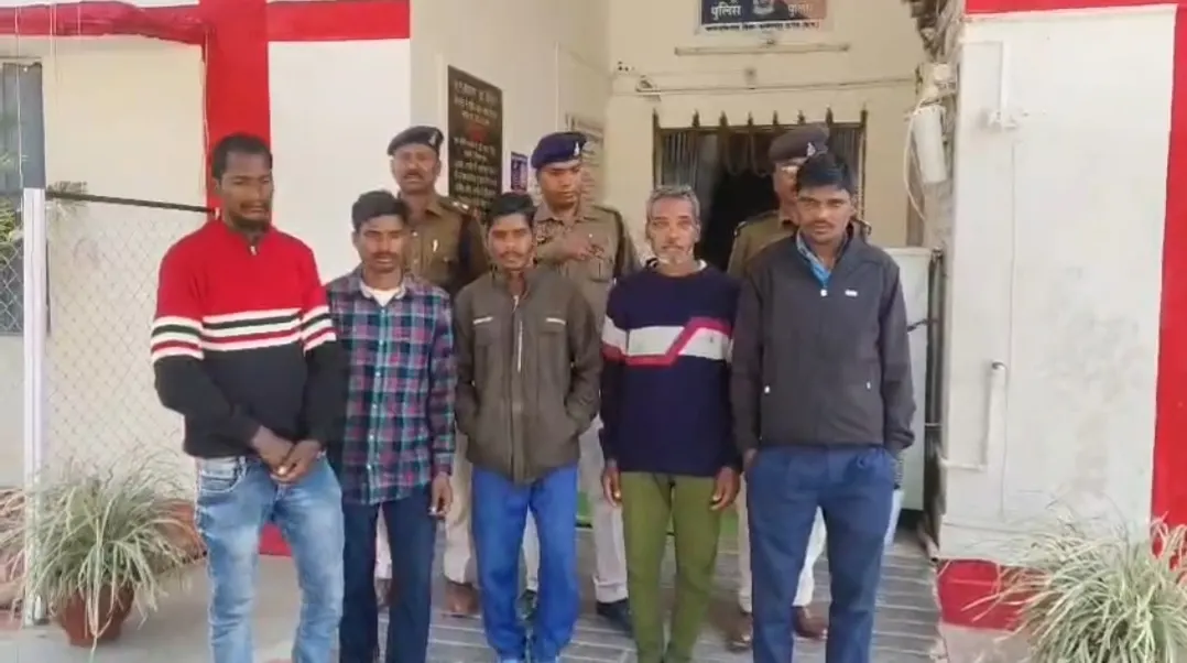बलरामपुर : शंकरगढ़ में 10 मवेशियों के साथ क्रूरता का मामला, झारखंड के पांच आरोपित गिरफ्तार