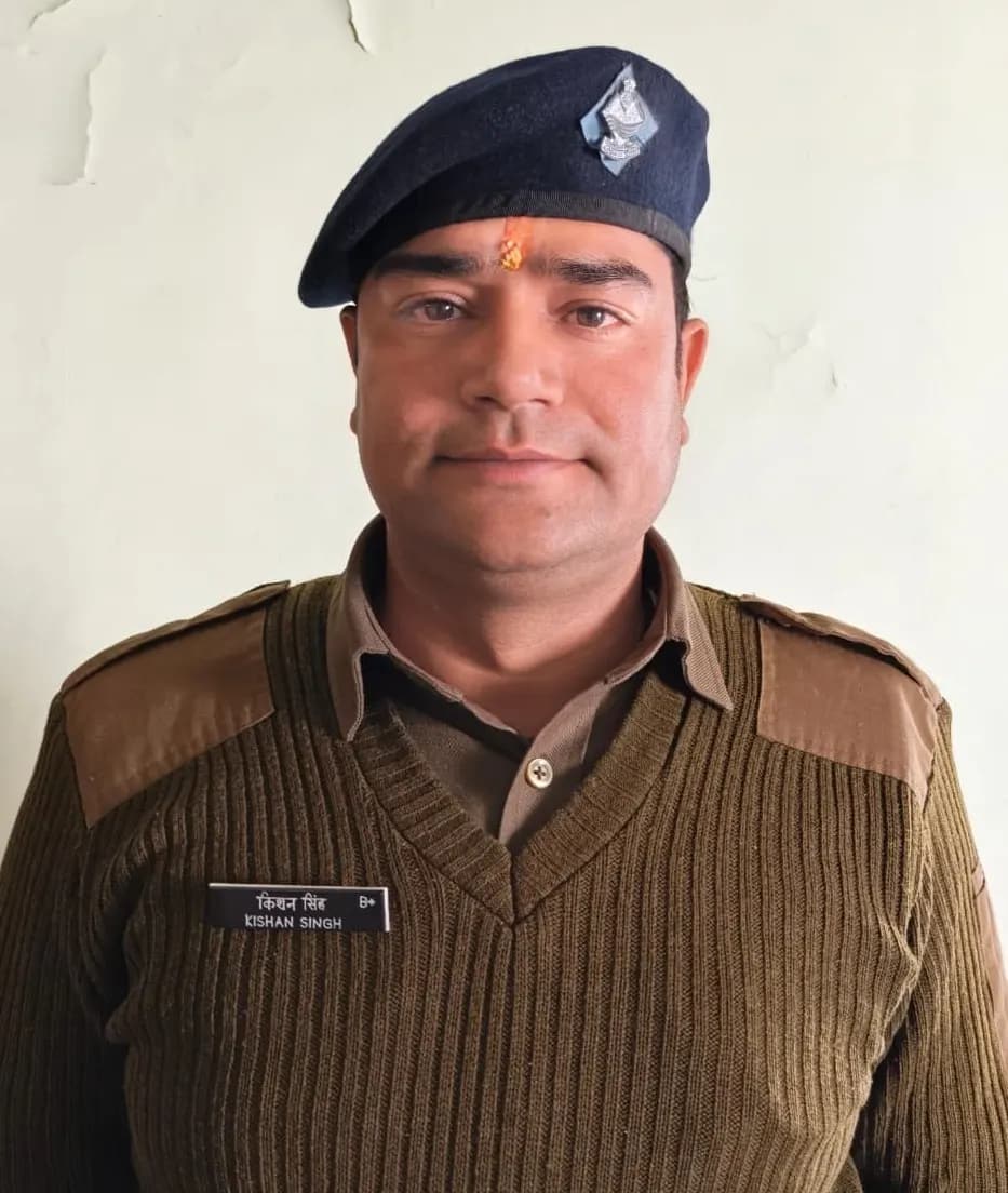 उत्तराखण्ड के आरक्षी किशन सिंह का विदेश मंत्रालय में प्रतिनियुक्त पर चयन