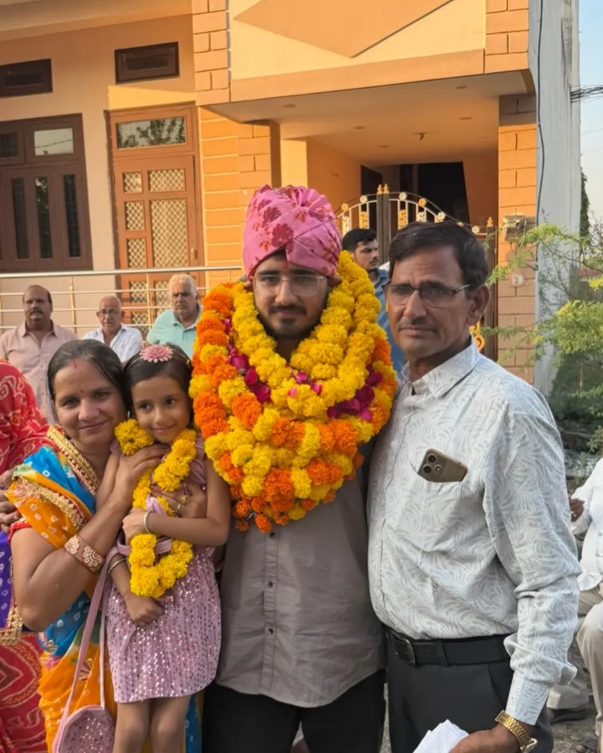 भीलवाड़ा के नवनीत शर्मा ने आरएएस में तीसरी रैंक से रचा इतिहास