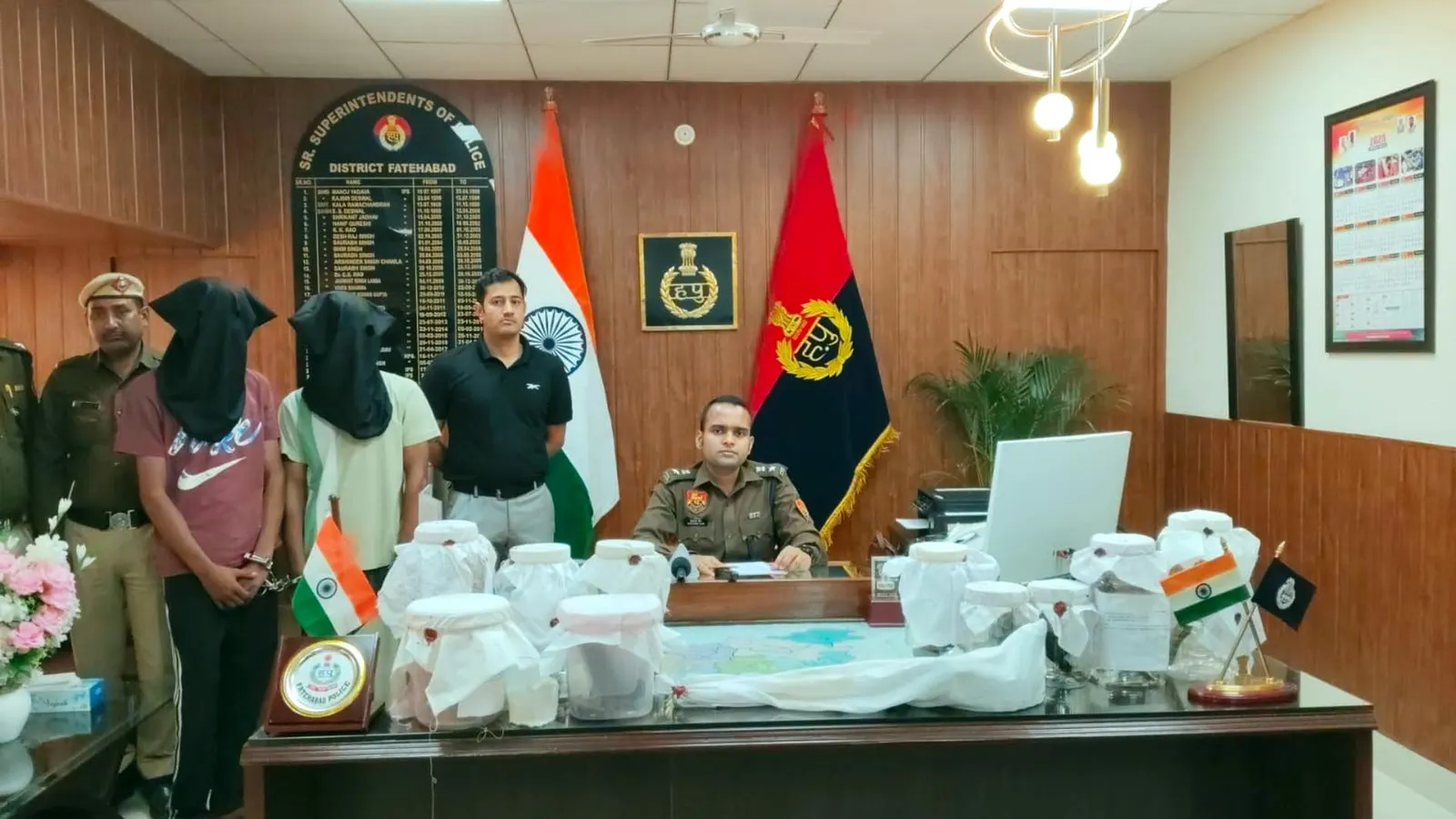 ऑपरेशन ट्रेक डाउन’ : फतेहाबाद पुलिस ने 38 वांछित अपराधियों को काबू कर जेल भेजा