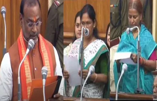 उपचुनाव में जीते विधायकों ने ली शपथ, विशाल प्रशांत का नहीं हुआ शपथ