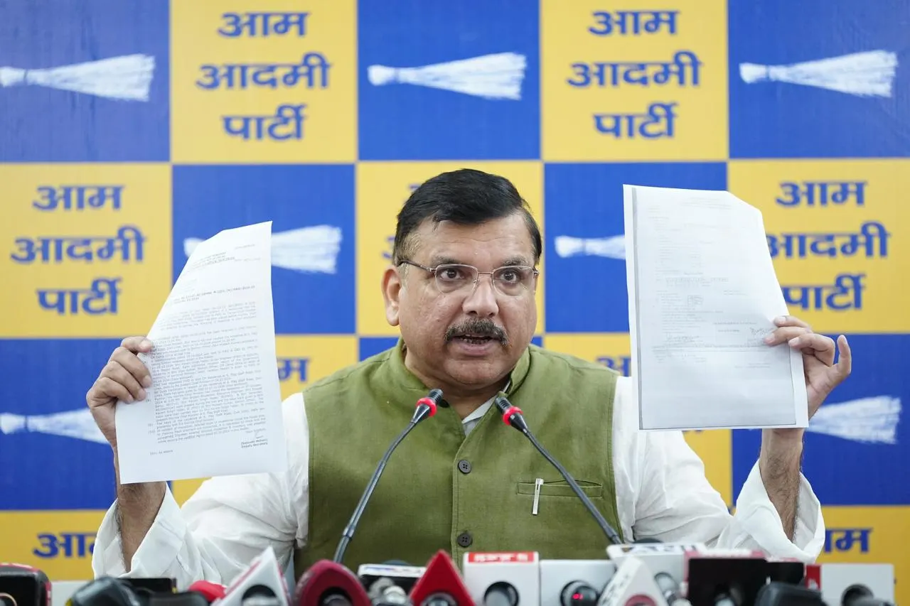 भाजपा वाले केजरीवाल से चुनाव जीत नहीं सकते तो उन्हें खत्म करना चाहते हैंः संजय सिंह