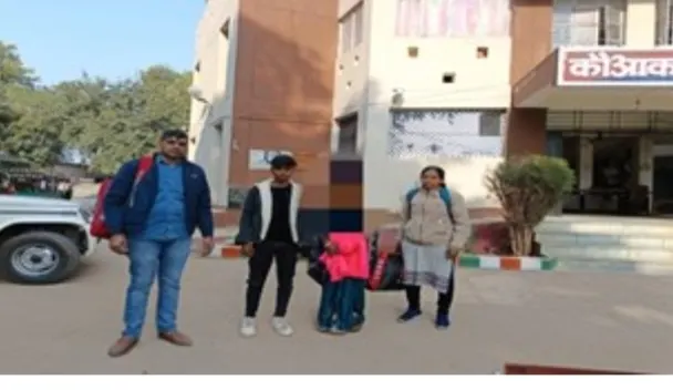 हरियाणा पुलिस ने नवादा मेंअपहर्ता को किया गिरफ्तार ,लड़की बरामद