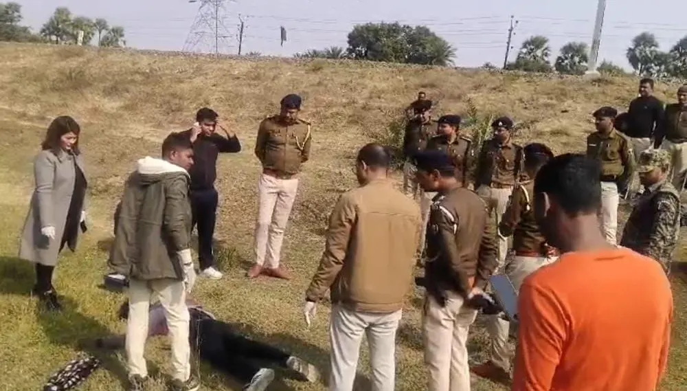 रेलवे ट्रैक पर मिला युवक का शव, छानबीन में जुटी पुलिस
