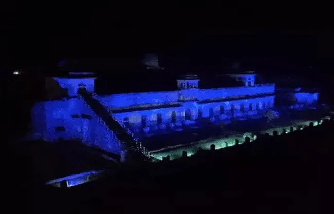 मप्र की ऐतिहासिक इमारतें आज विश्व बाल दिवस पर नीली रोशनी से होंगी जगमग
