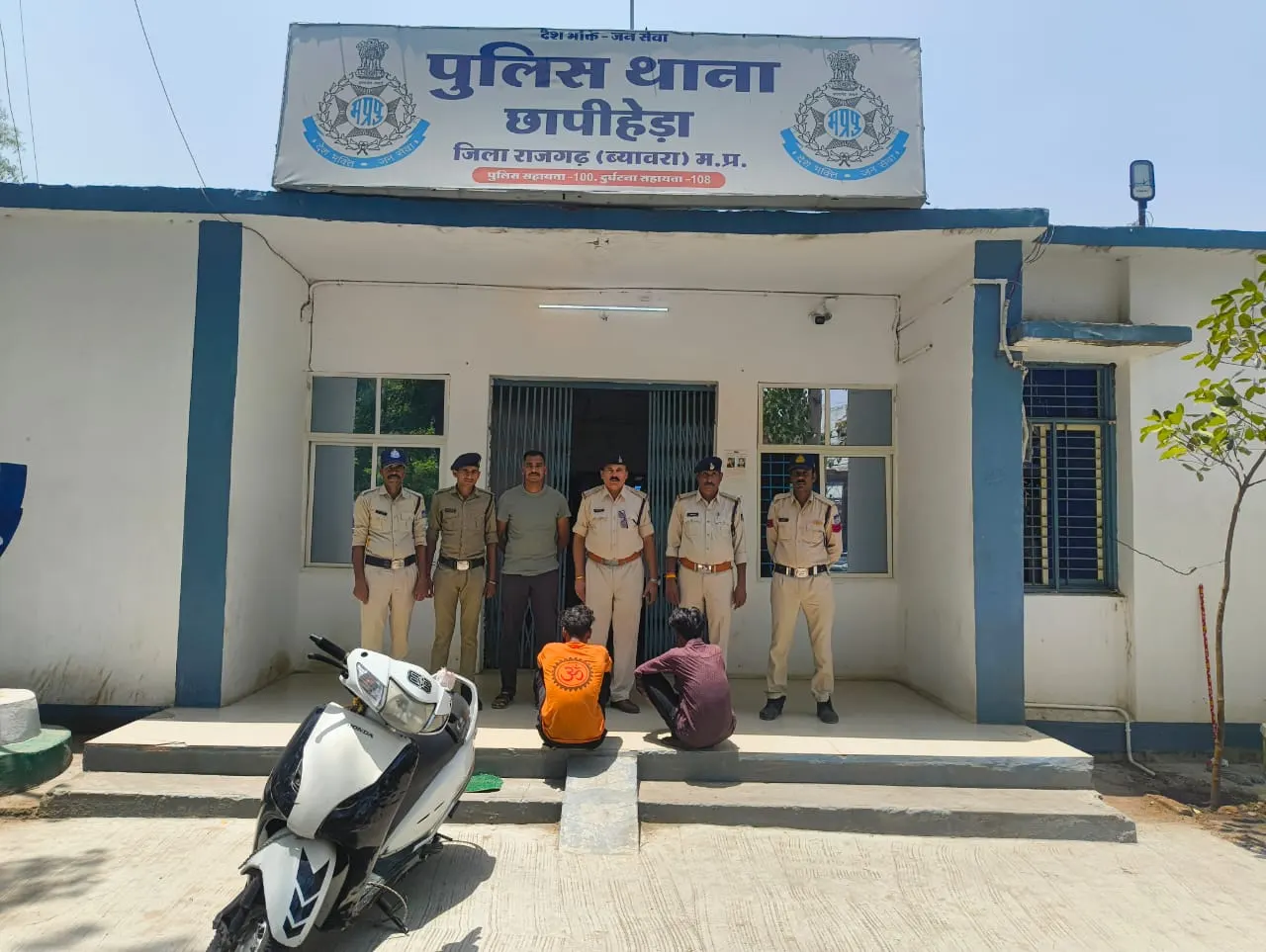 राजगढ़ः स्कूटी सवार दो युवकों के कब्जे से 70 हजार की स्मैक जब्त, पूछताछ जारी