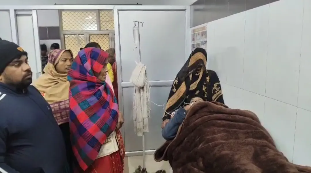 कन्नौज में अलाव ताप रहे पांच लोगों को कार ने रौंदा, एक की माैत व चार गंभीर