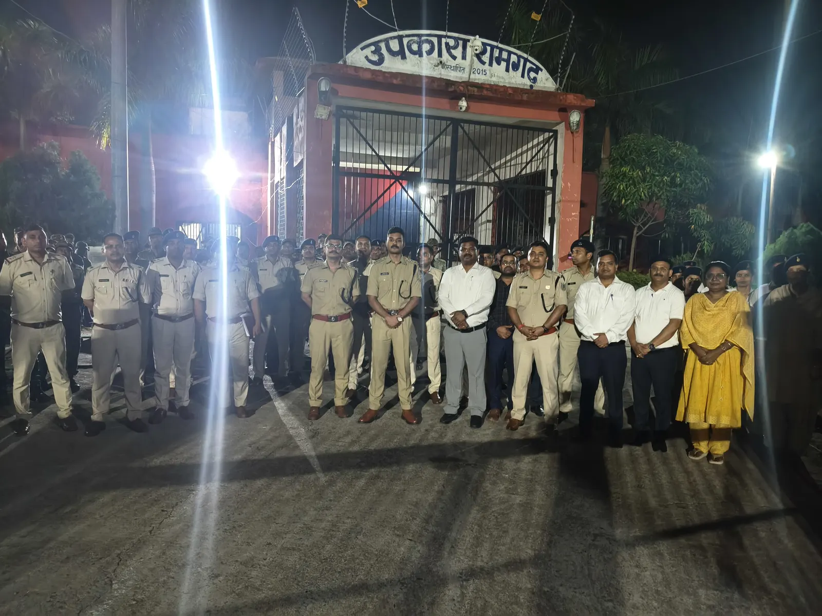 डीसी और एसपी के निर्देश पर रामगढ़ जेल का हुआ औचक निरीक्षण