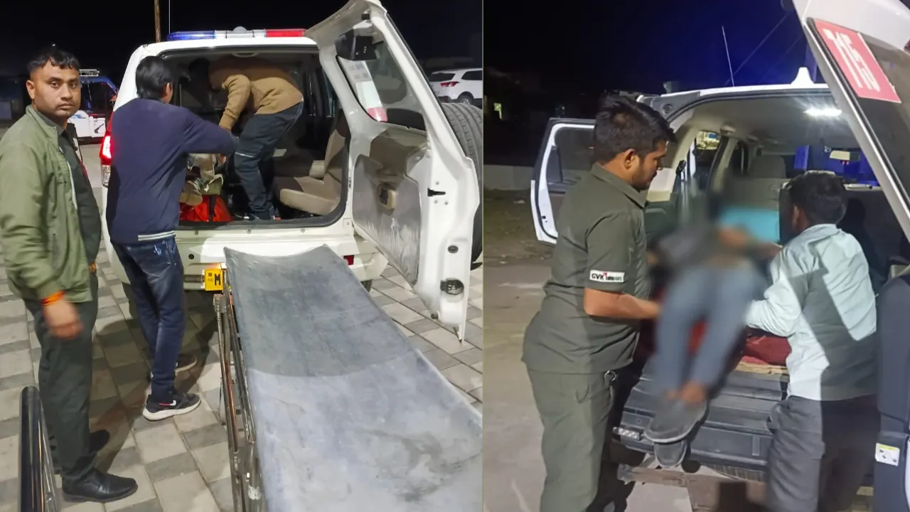 सागरः जिले में डायल-112 की तत्परता से बची दो सड़क दुर्घटनाओं में घायल युवकों की जान