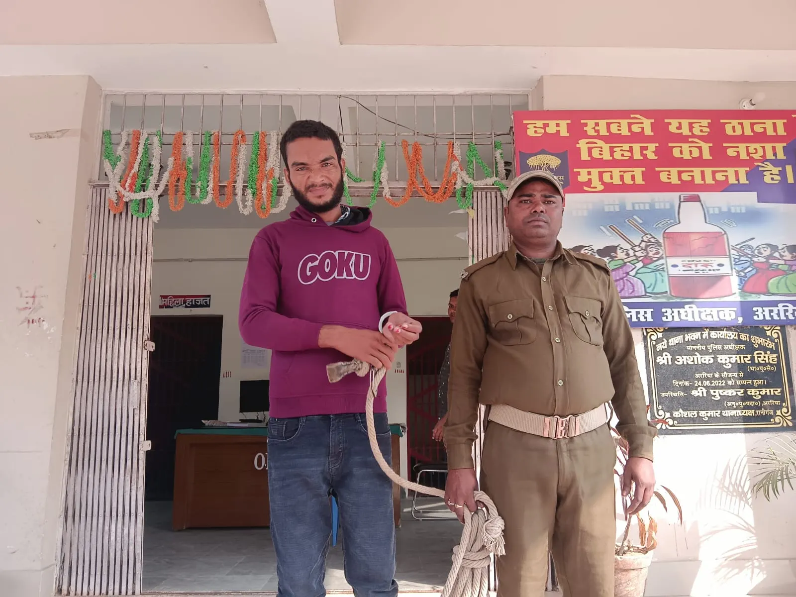 एक साल से लूटकांड मामले में फरार चल रहे डिम्पल यादव गिरफ्तार