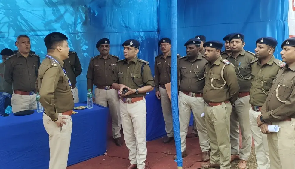 456 बूथों पर सुरक्षा के होंगे पुख्ता इंतजाम, एसपी ने संभाली कमान