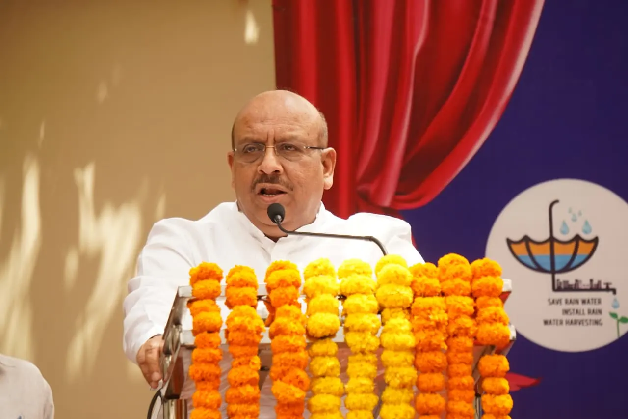 विजेंद्र गुप्ता ने की युवाओं से जल संरक्षण अभियान का नेतृत्व करने की अपील
