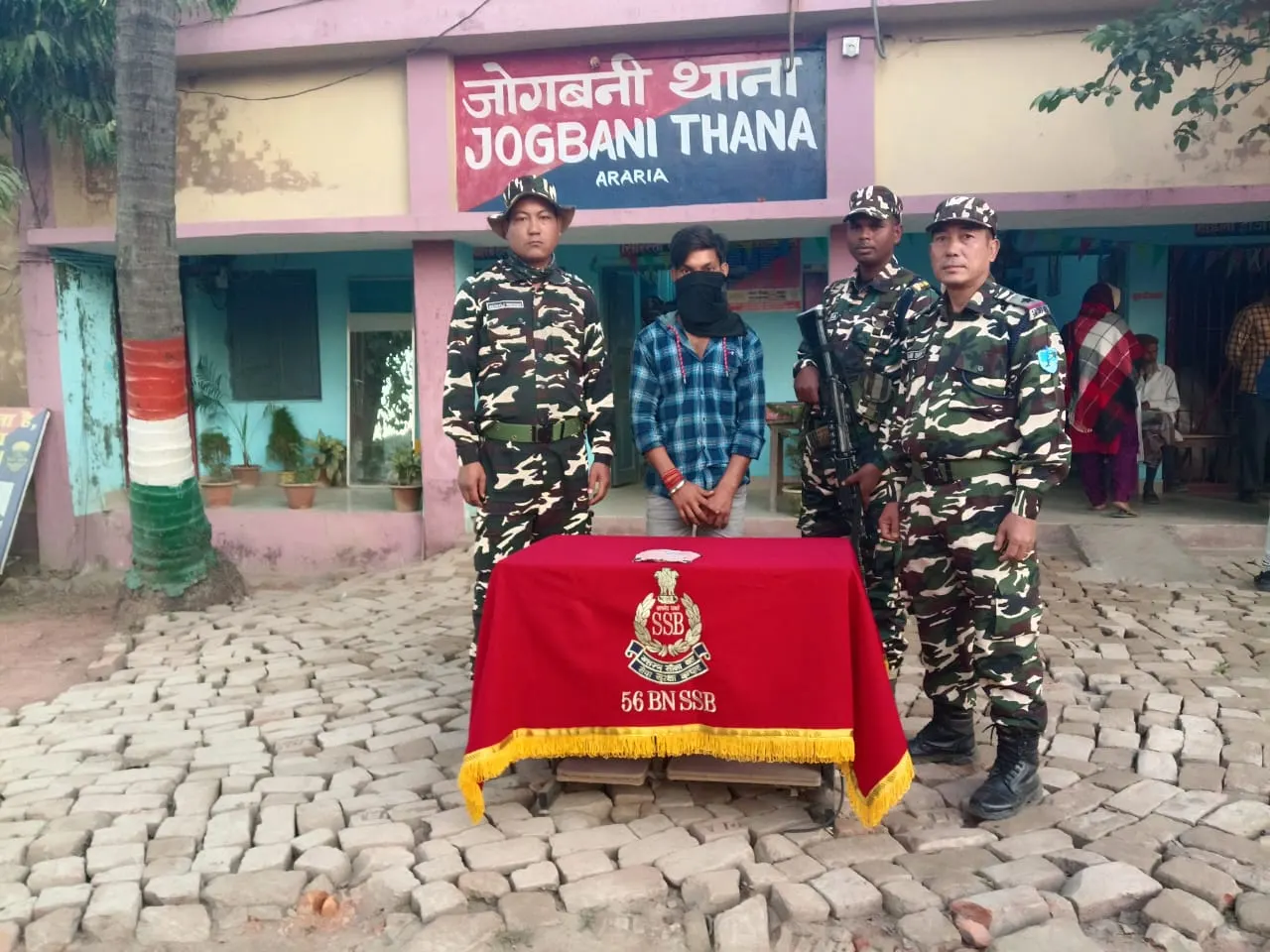ब्राउन शुगर के साथ एसएसबी ने तस्कर को किया गिरफ्तार