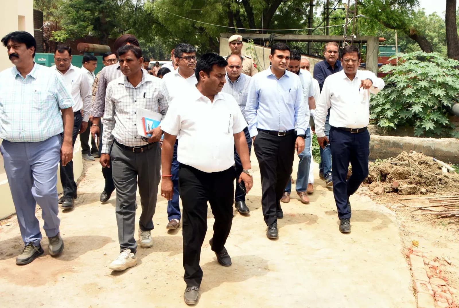 डीसी विक्रम सिंह ने किया अंडरपास व ड्रेनेज सिस्टम का निरीक्षण