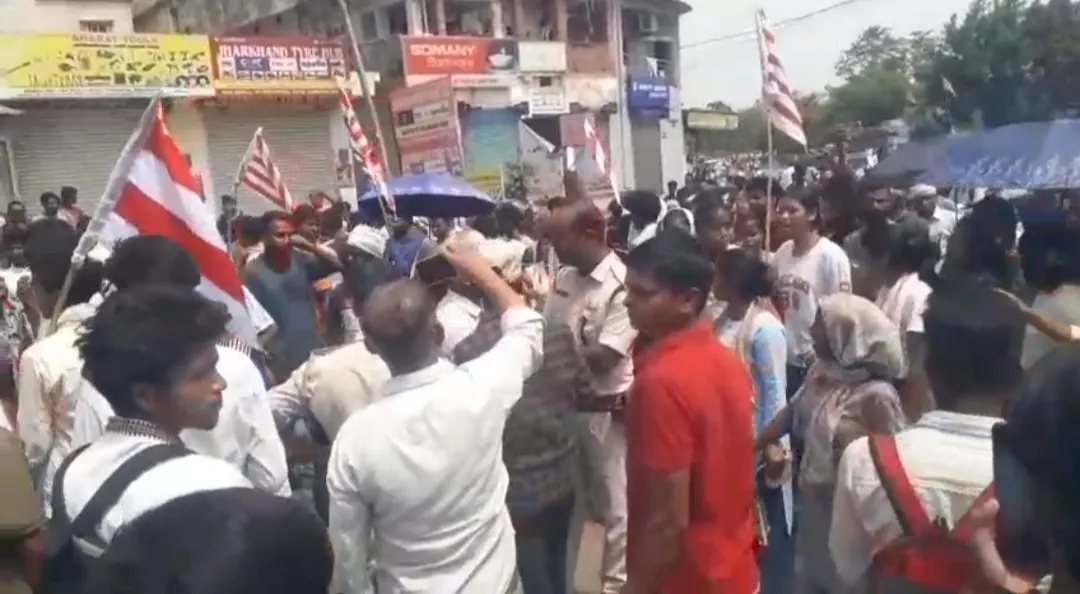 झारखंड बंद को लेकर समर्थक सड़क पर उतरे, पुलिस अलर्ट