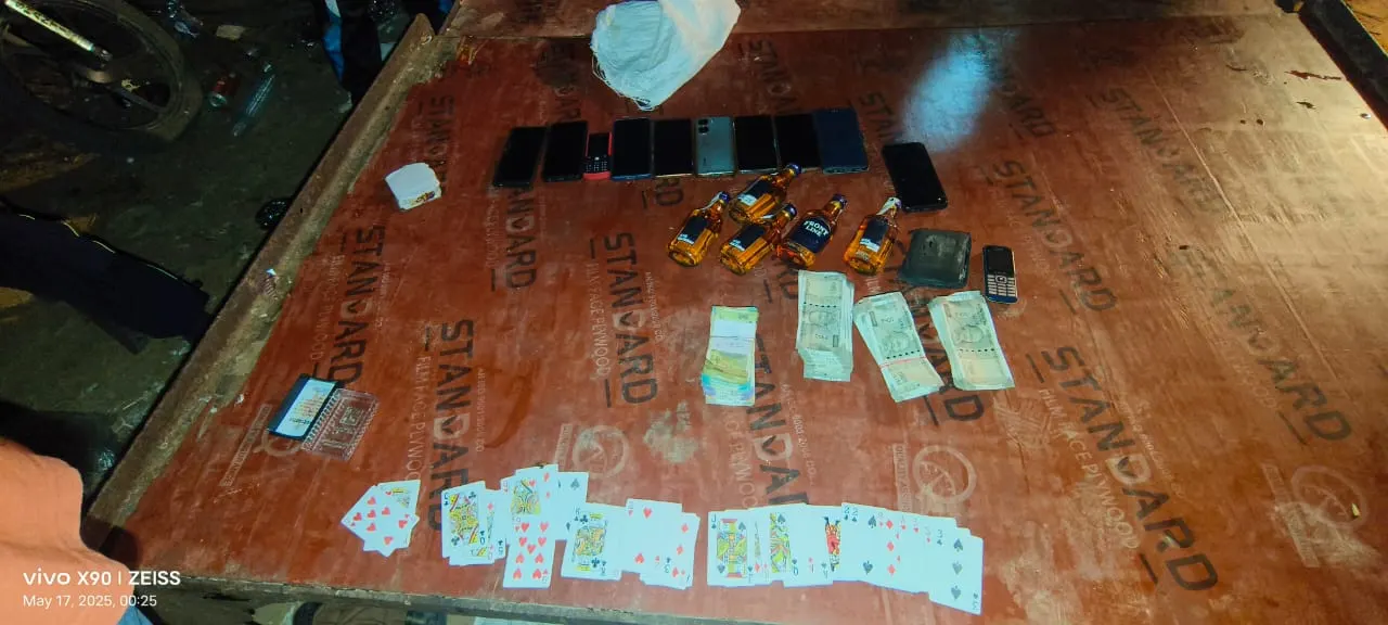 कोरबा पुलिस ने 12 जुआड़ियों को किया गिरफ्तार