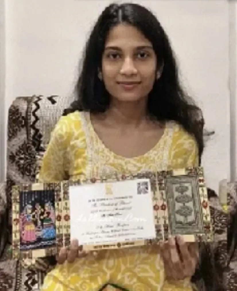 छत्तीसगढ़ की अस्मि खरे को राष्ट्रपति ने 'एट होम' रिसेप्शन में शामिल होने किया आमंत्रित