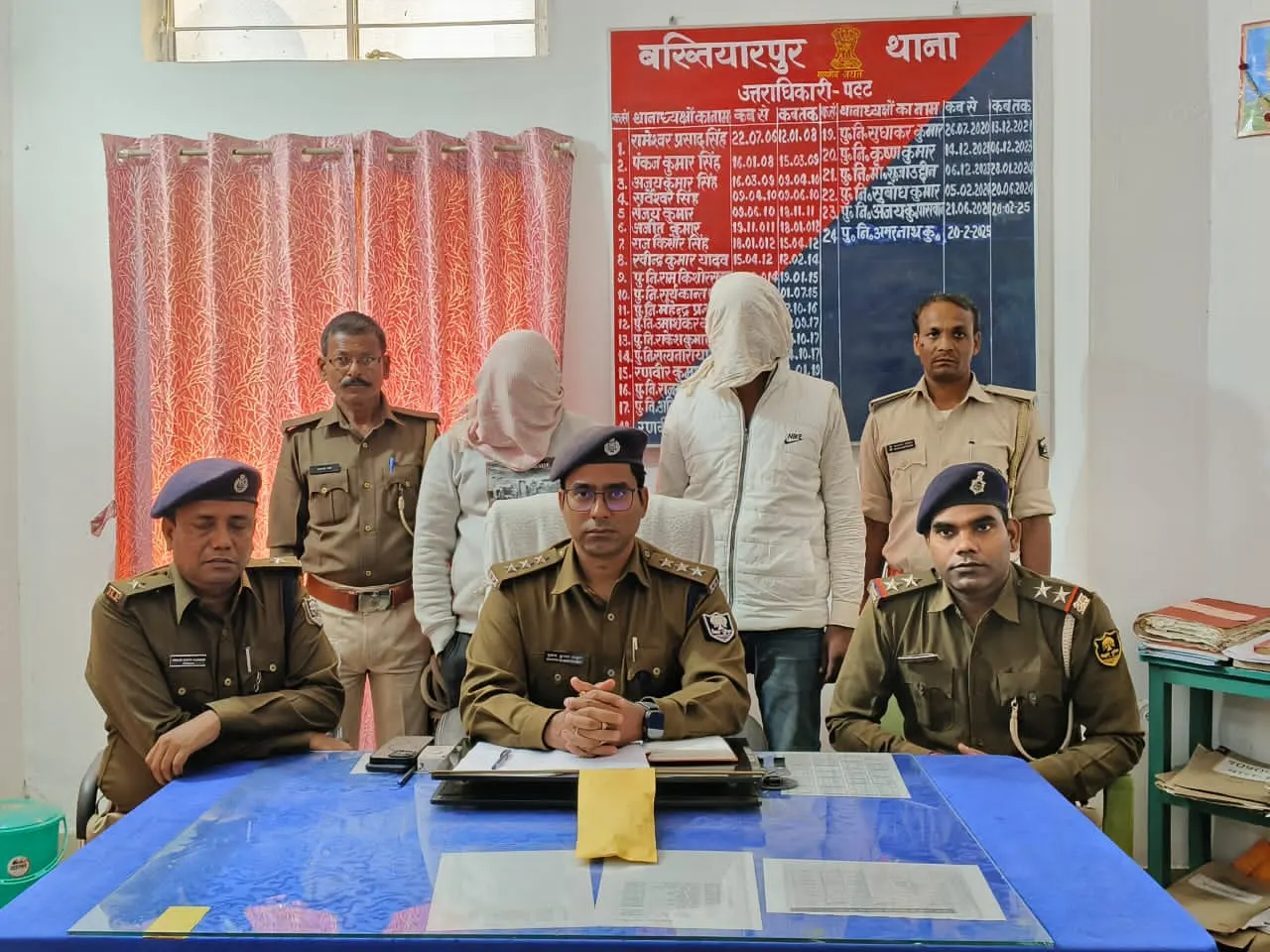 पुलिस ने 46.70 ग्राम स्मैक के साथ दो तस्कर को किया गिरफ्तार