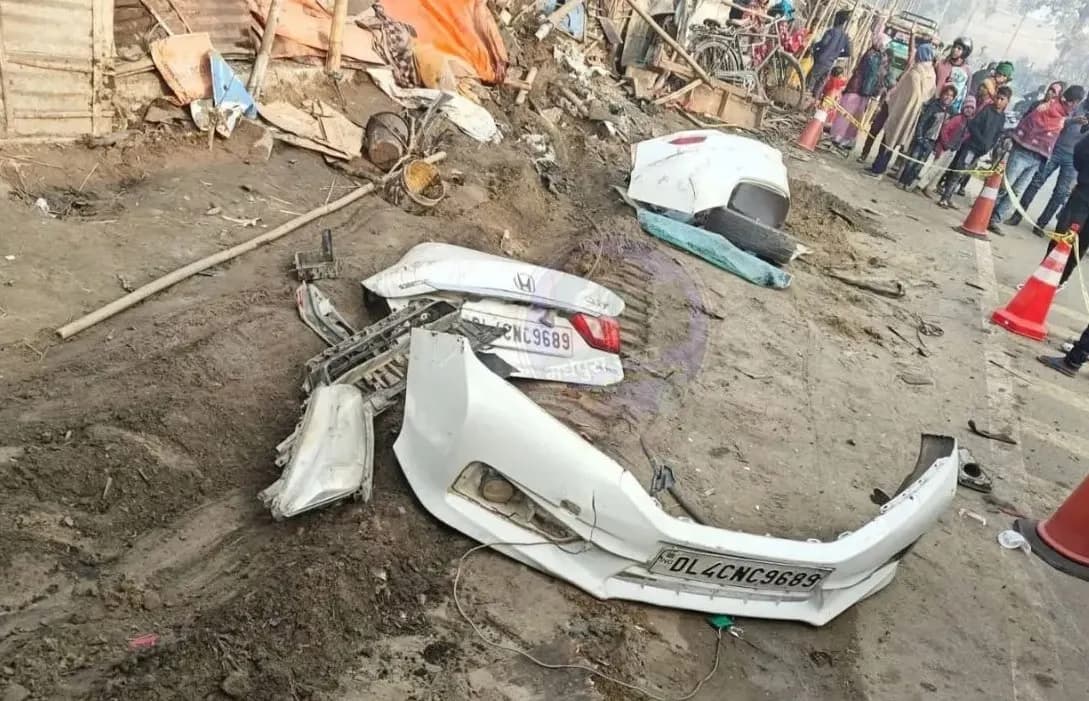 बिहार के मधेपुरा में सड़क दुर्घटना, कार सवार 4 युवकों की मौत