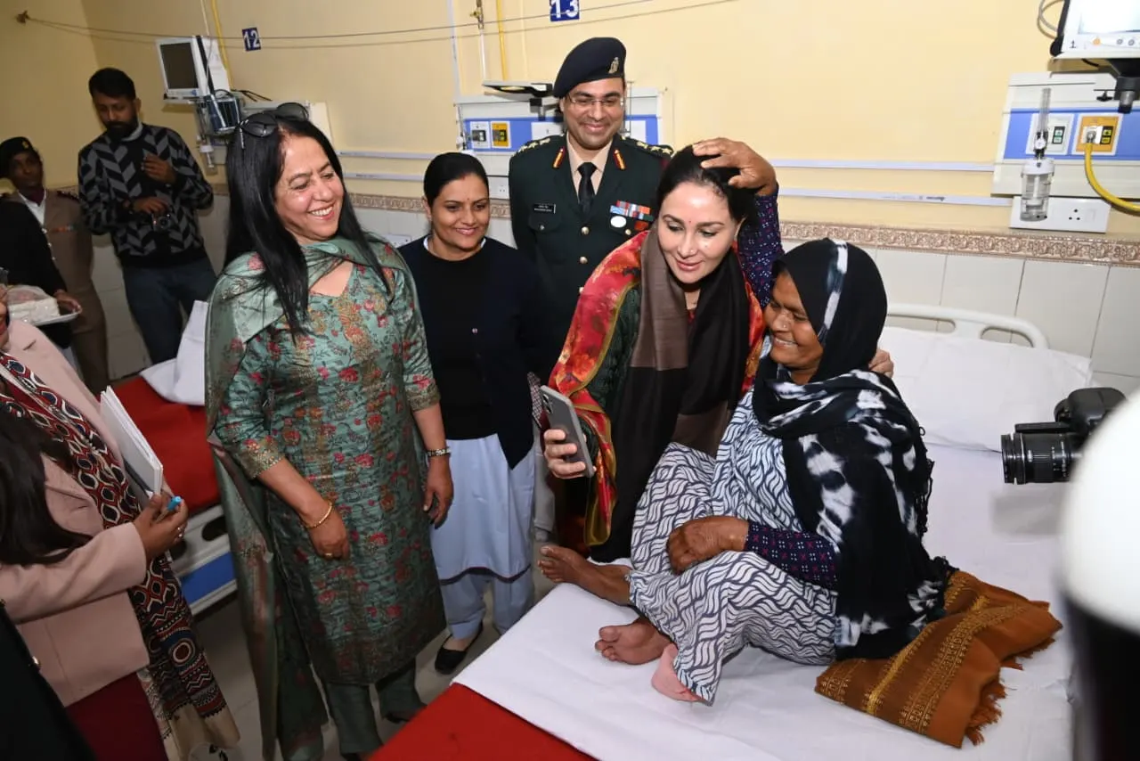 उपमुख्यमंत्री दीया कुमारी ने आर्मी हॉस्पिटल में मेडिकल कैंप का किया उद्घाटन