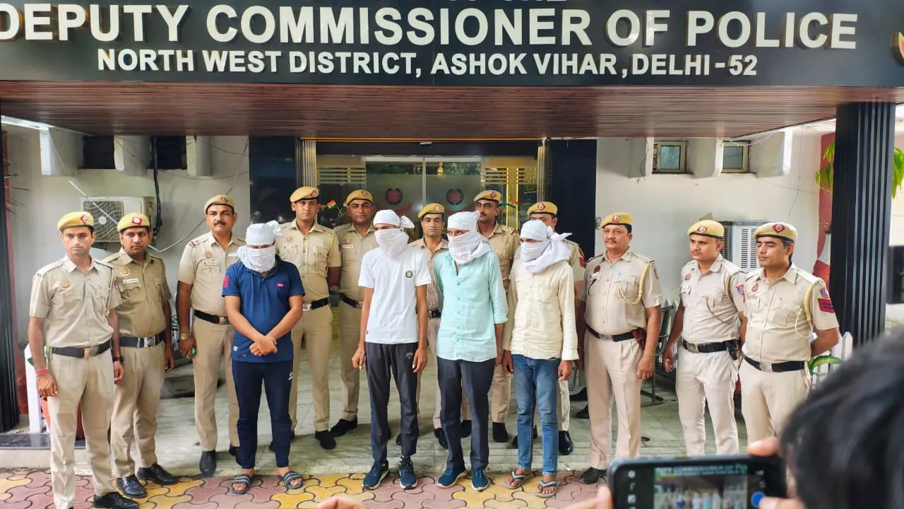 नाबालिग बच्ची के अपहरण और तस्करी की साजिश नाकाम, चार गिरफ्तार