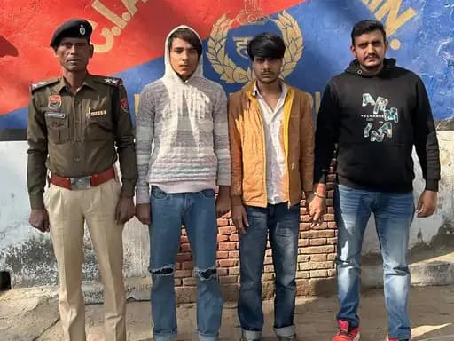 पलवल में साइबर ठगी के दो आरोपी गिरफ्तार, एटीएम और फर्जी सिम से करते थे ठगी