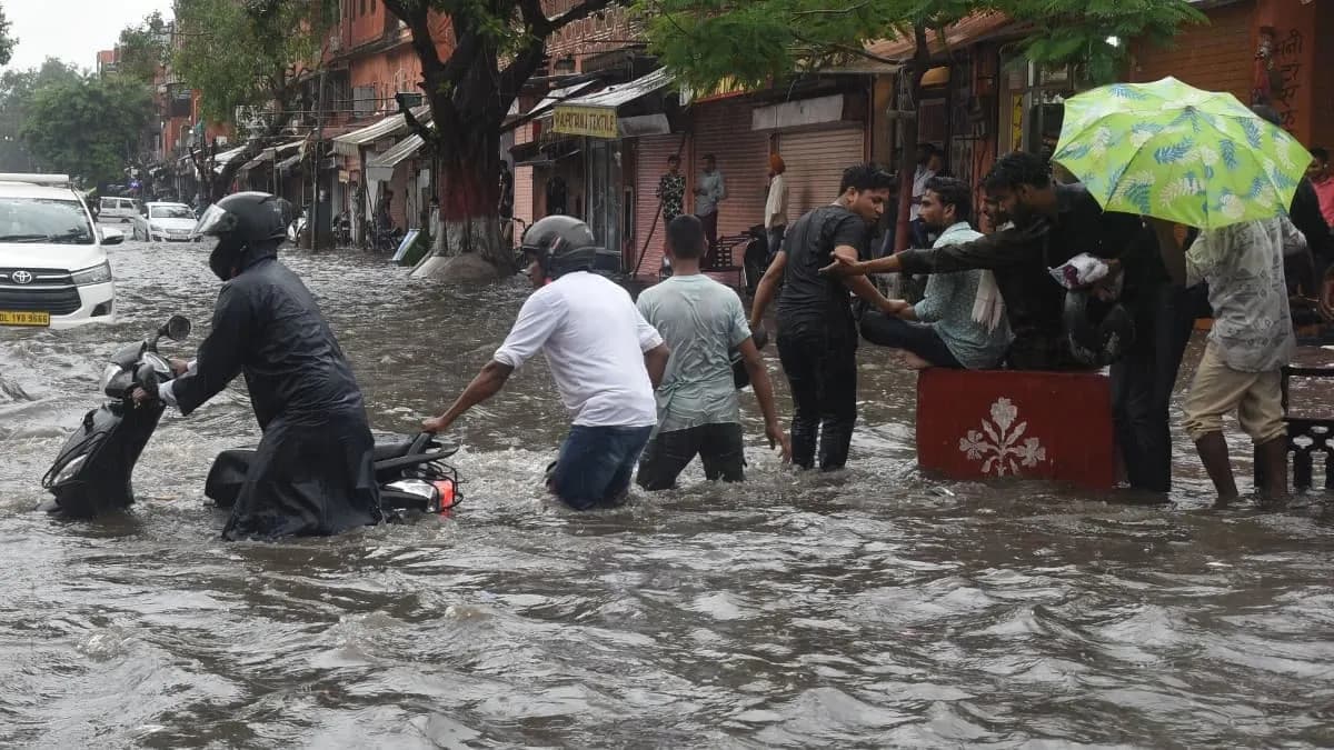 राजस्थान में झमाझम बारिश से राहत, 30 जिलों में अलर्ट जारी