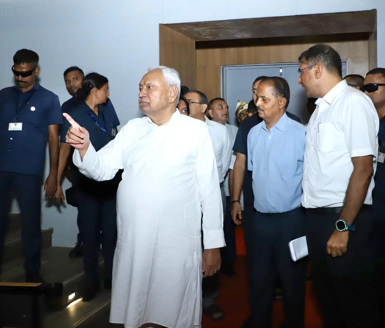 मुख्यमंत्री ने निर्माणाधीन डॉ. एपीजे अब्दुल कलाम साईंस सिटी का किया निरीक्षण,अधिकारियों को दिए निर्देश