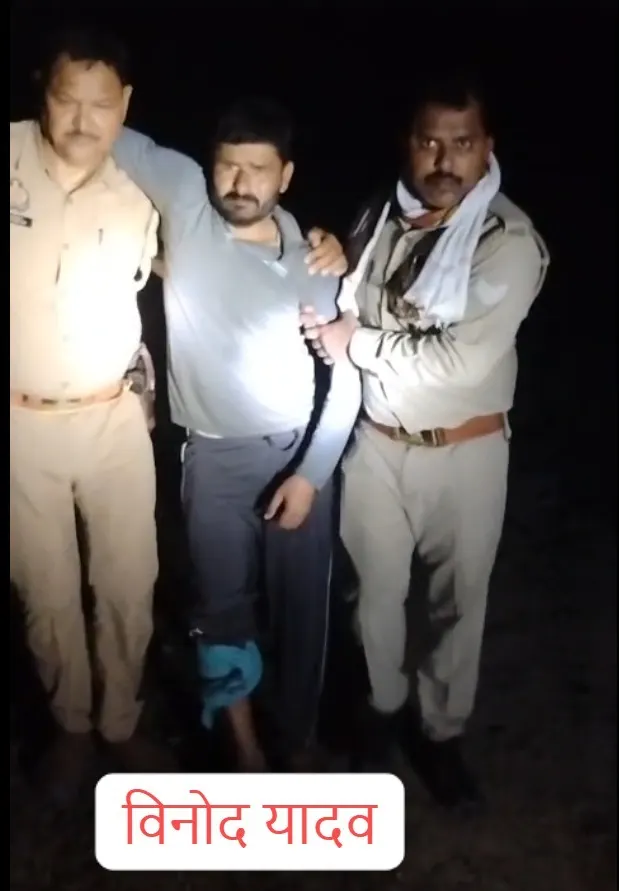 सुलतानपुर :पचीस हजार का इनामी गौ तस्कर पुलिस मुठभेड़ मे घायल