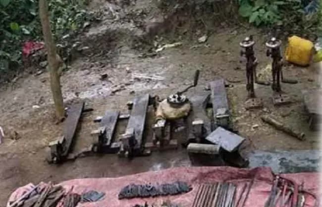 बिहार के जमुई में मिनी गन फैक्ट्री का भंडाफोड़, 5 गिरफ्तार