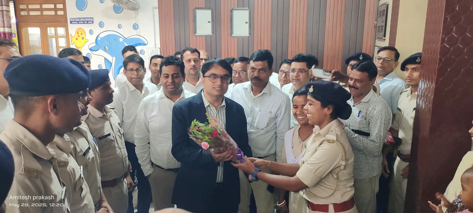 रामगढ़ के 14 वें डीसी के रूप में फैज अक अहमद मुमताज ने ग्रहण किया प्रभार