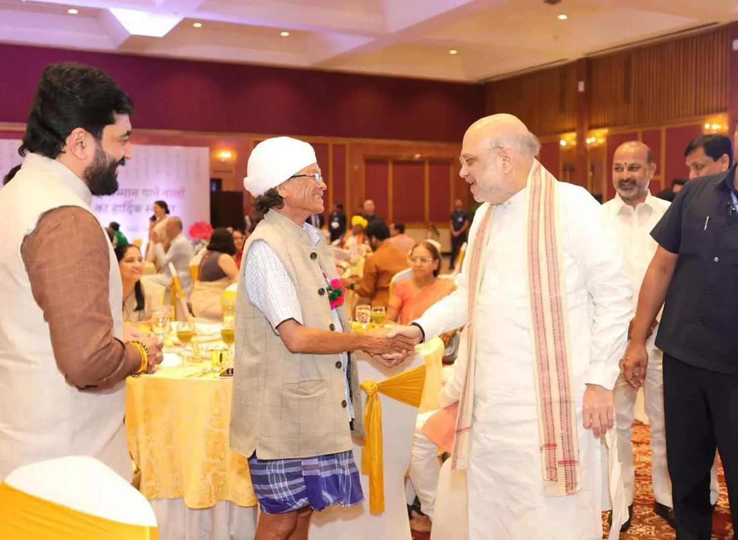 अमित शाह ने बस्तर के पंडीराम मंडावी को पद्मश्री मिलने पर दी बधाई