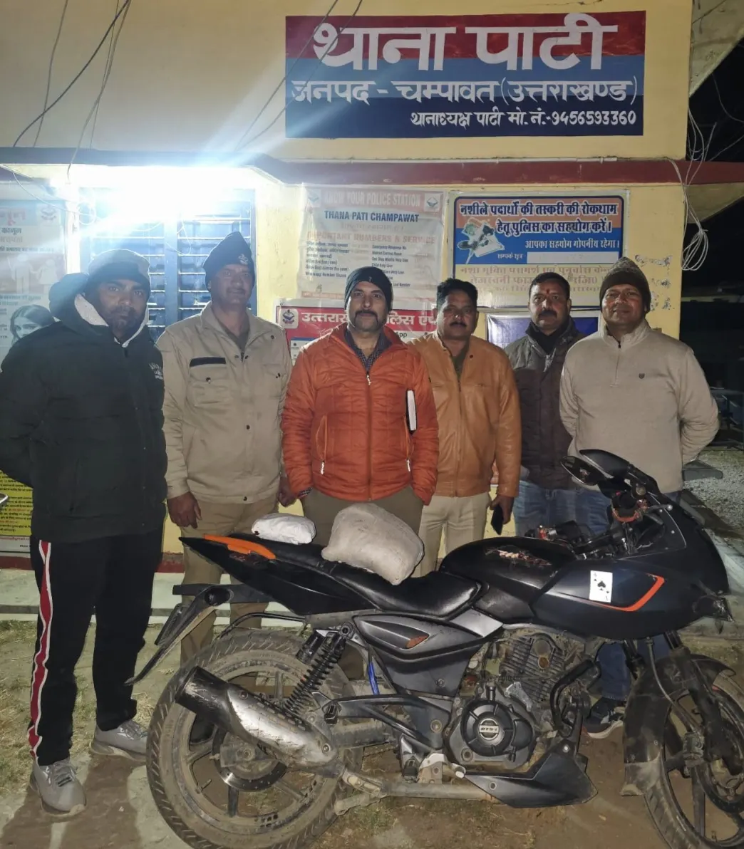 एसओजी-पुलिस की संयुक्त कार्रवाई, तस्कर फरार