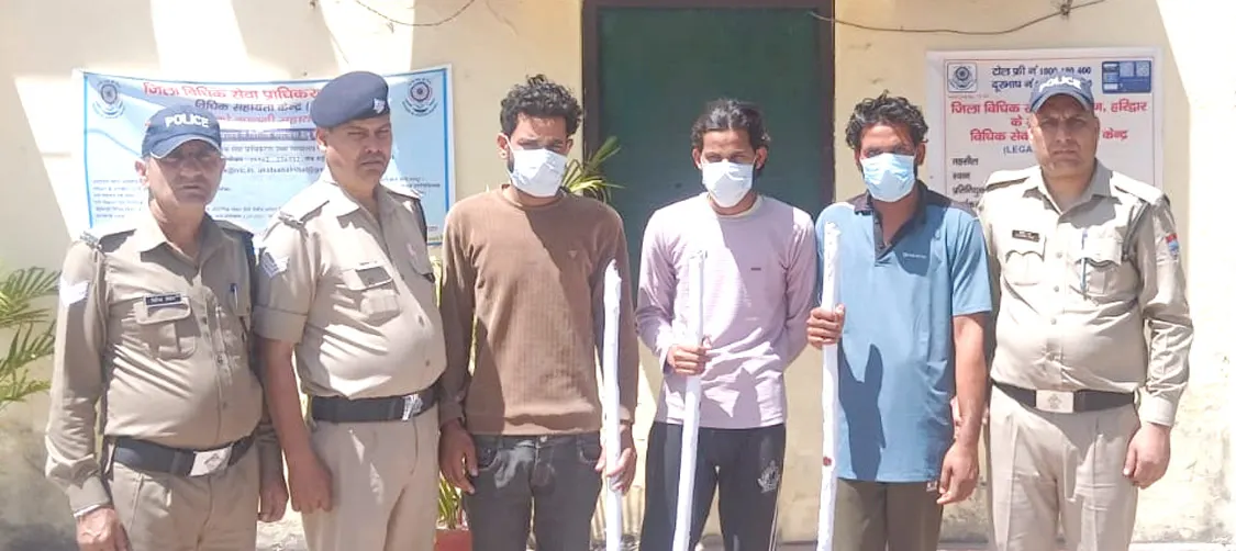 ऑपरेशन प्रहार : पथरी पुलिस ने तीन इनामी आराेपित दबोचे