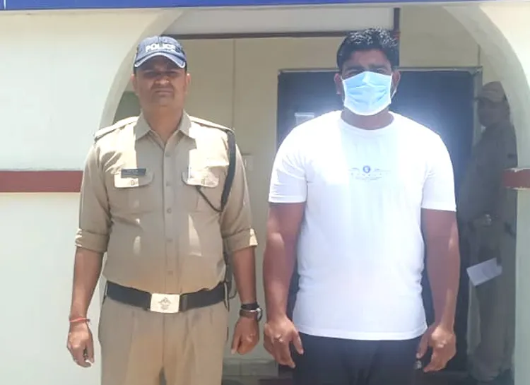 गौकशी मामले में चार माह से फरार वांछित आरोपित गिरफ्तार