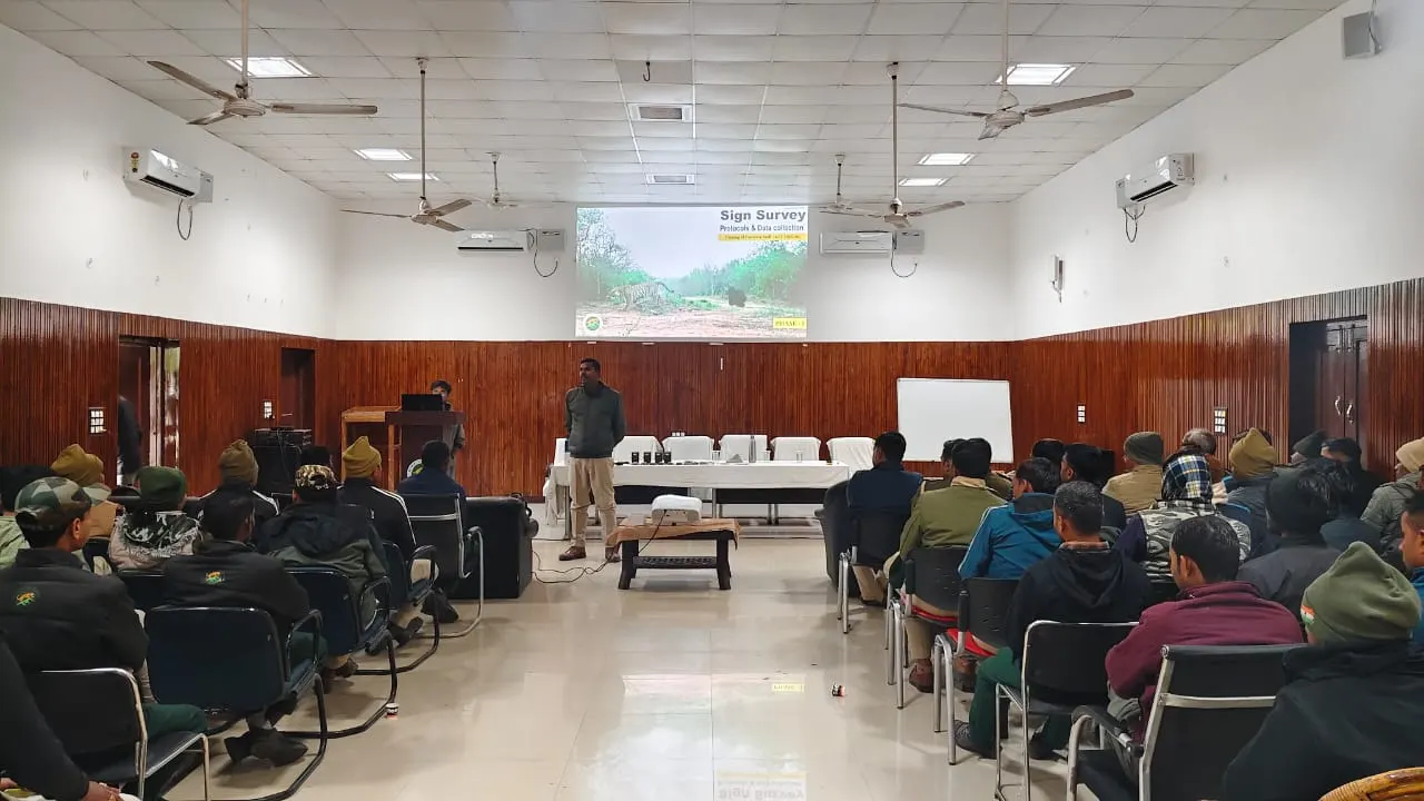 वाल्मीकि ब्याघ्र परियोजना में कैमरे लगायेंगे बाघों की संख्या का पता