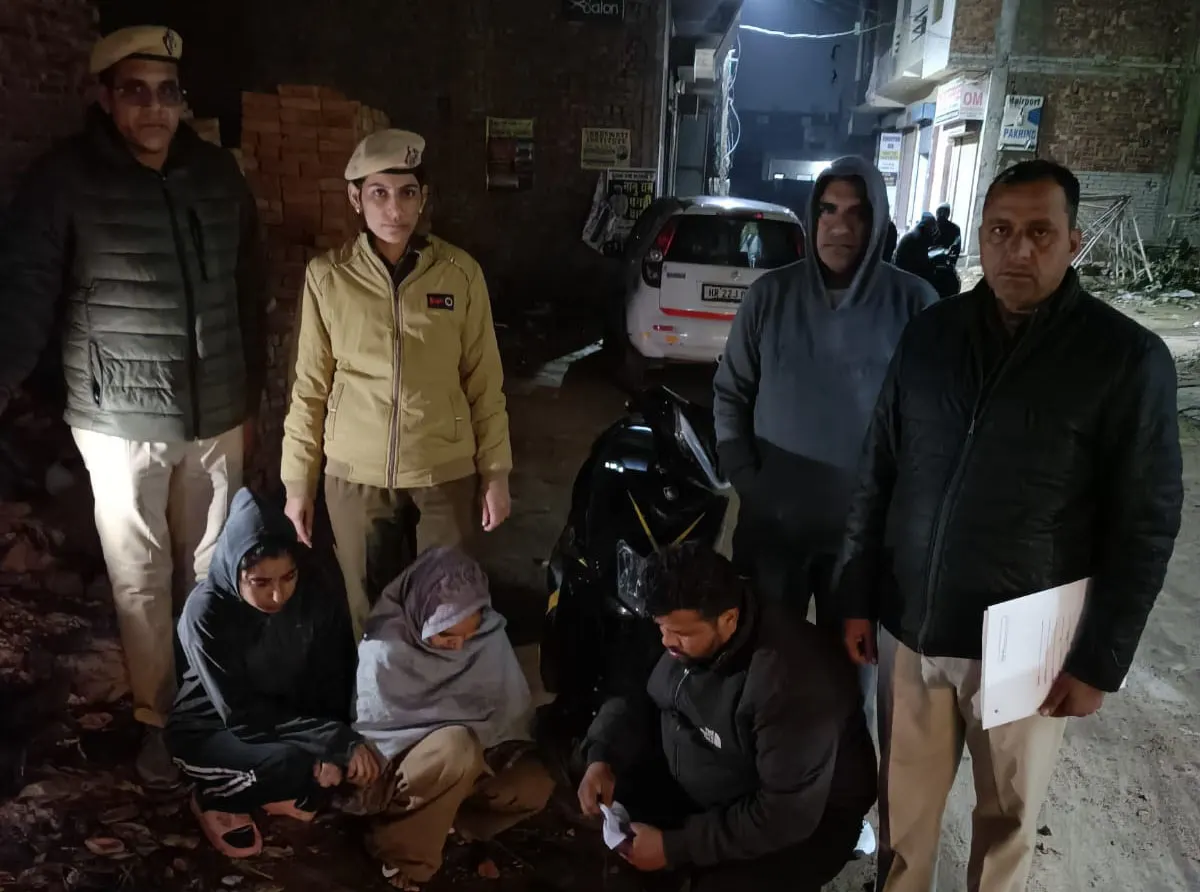 सिरसा: दो महिलाओं सहित छह नशा तस्कर गिरफ्तार, लाखों की हेरोइन बरामद
