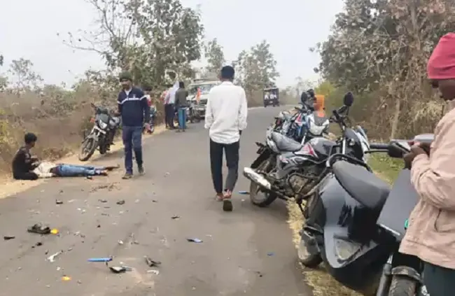मंडलाः तेज रफ्तार पिकअप की टक्कर से घायल बाइक सवार की उपचार के दौरान मौत