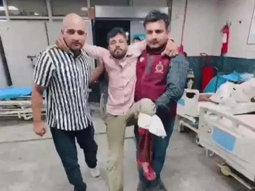 फरीदाबाद : मुठभेड़ के बाद वांछित आरोपी गिरफ्तार