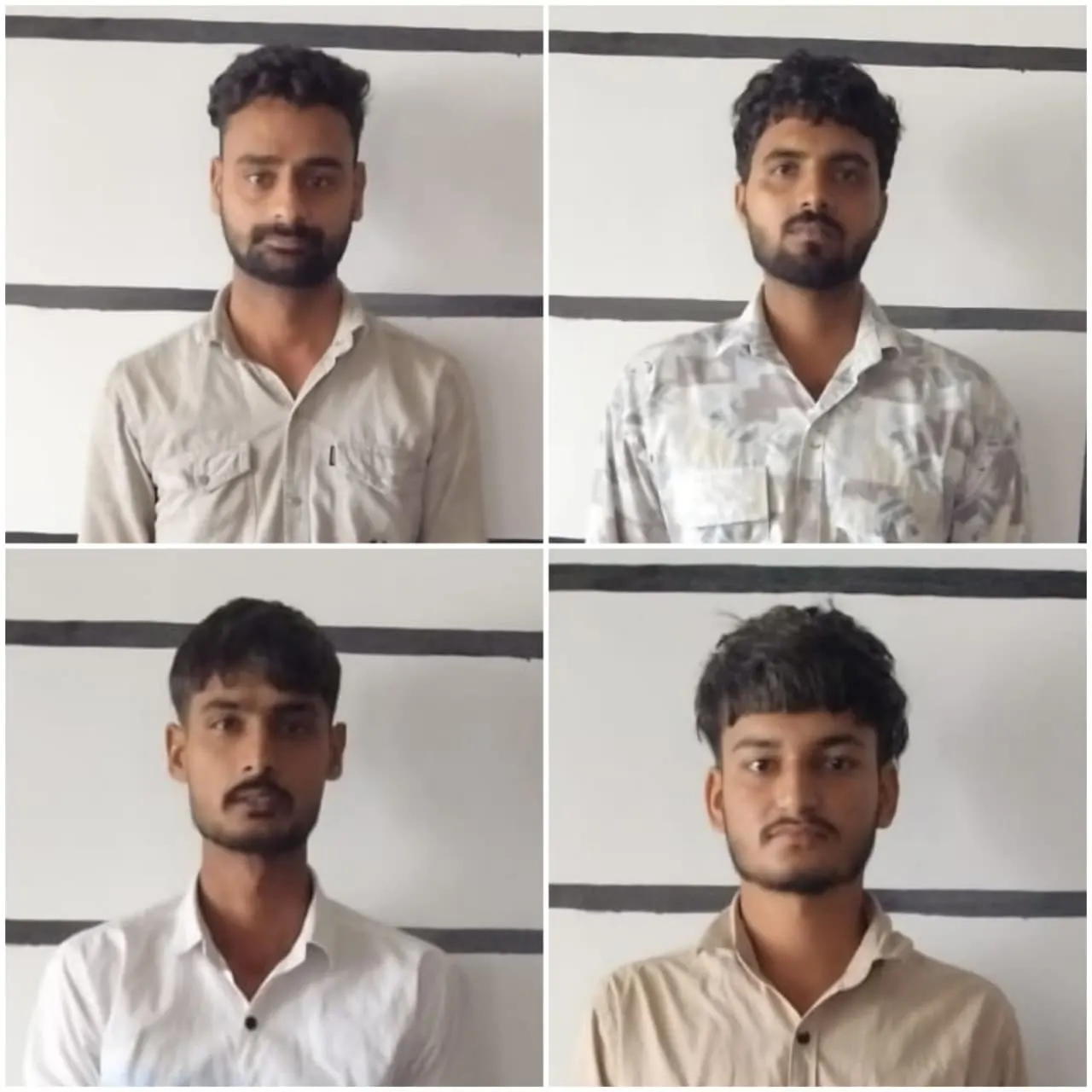 पानीपत: युवक पर जानलेवा हमला करने के चार आरोपी गिरफतार।