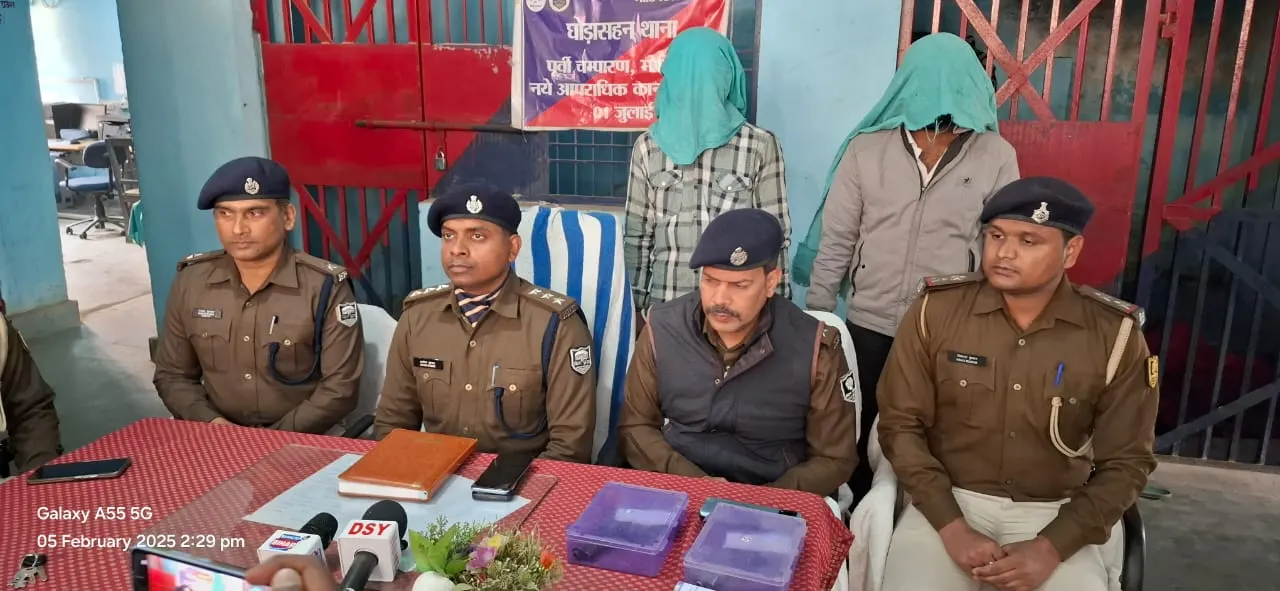 हुंडी कारोबारी से हुई लूट की घटना का पुलिस ने 30 घंटे बाद किया उद्भेदन