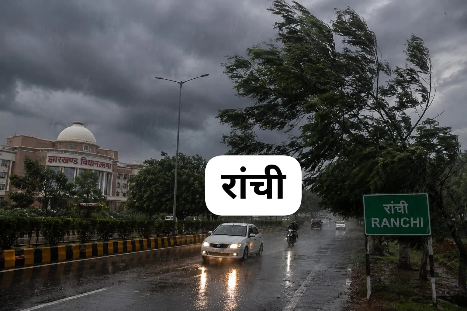 झारखंड के कई जिलों में तेज हवा के साथ बारिश की चेतावनी, तापमान में आएगी गिरावट