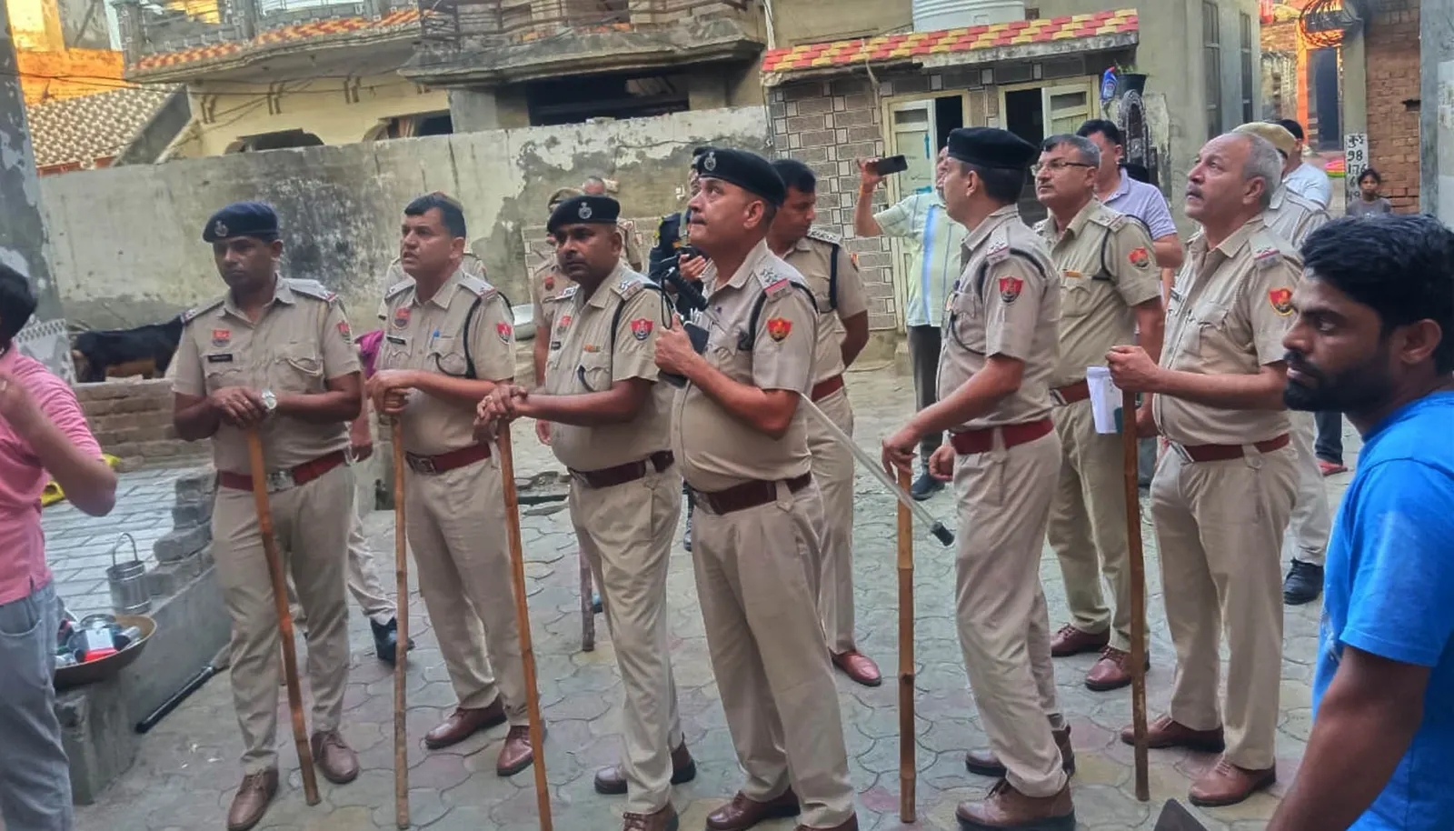 जींद पुलिस ने चलाया सर्च अभियान,हेरोइन समेत एक काबू