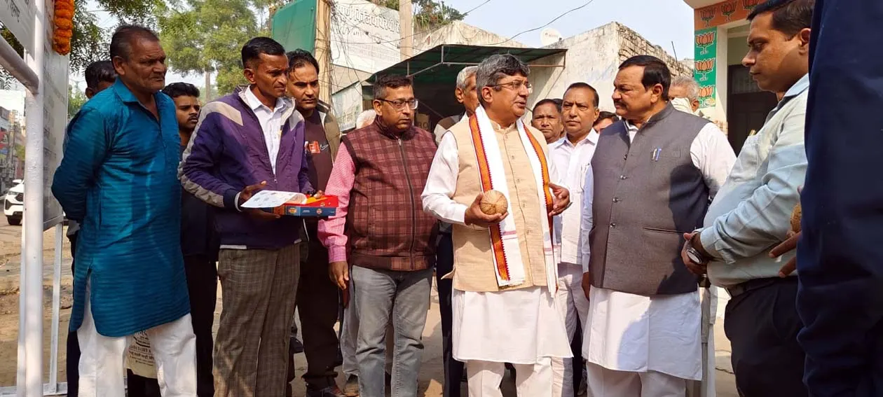 हिसार : मेयर ने किया एक करोड़ चार लाख के विकास कार्यों का शुभारंभ