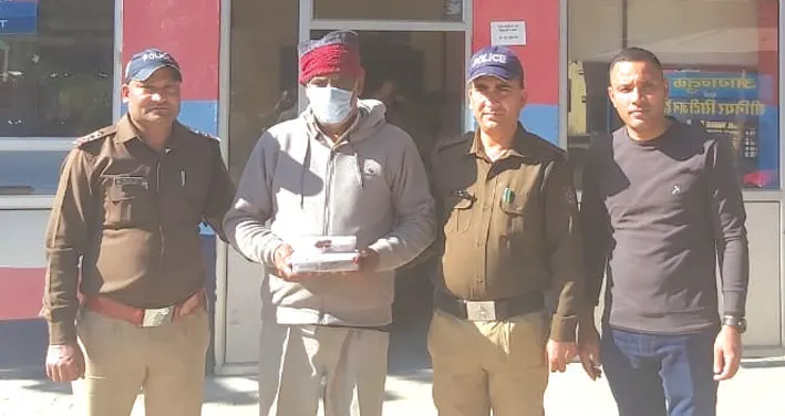 55 लाख से अधिक की स्मैक के साथ एक गिरफ्तार