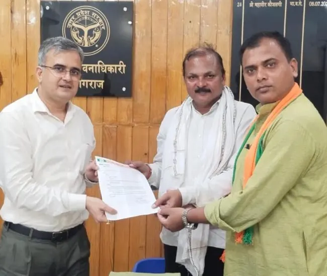भाजपा महानगर उपाध्यक्ष विवेक अग्रवाल बनाए गए वृक्षारोपण प्रभारी